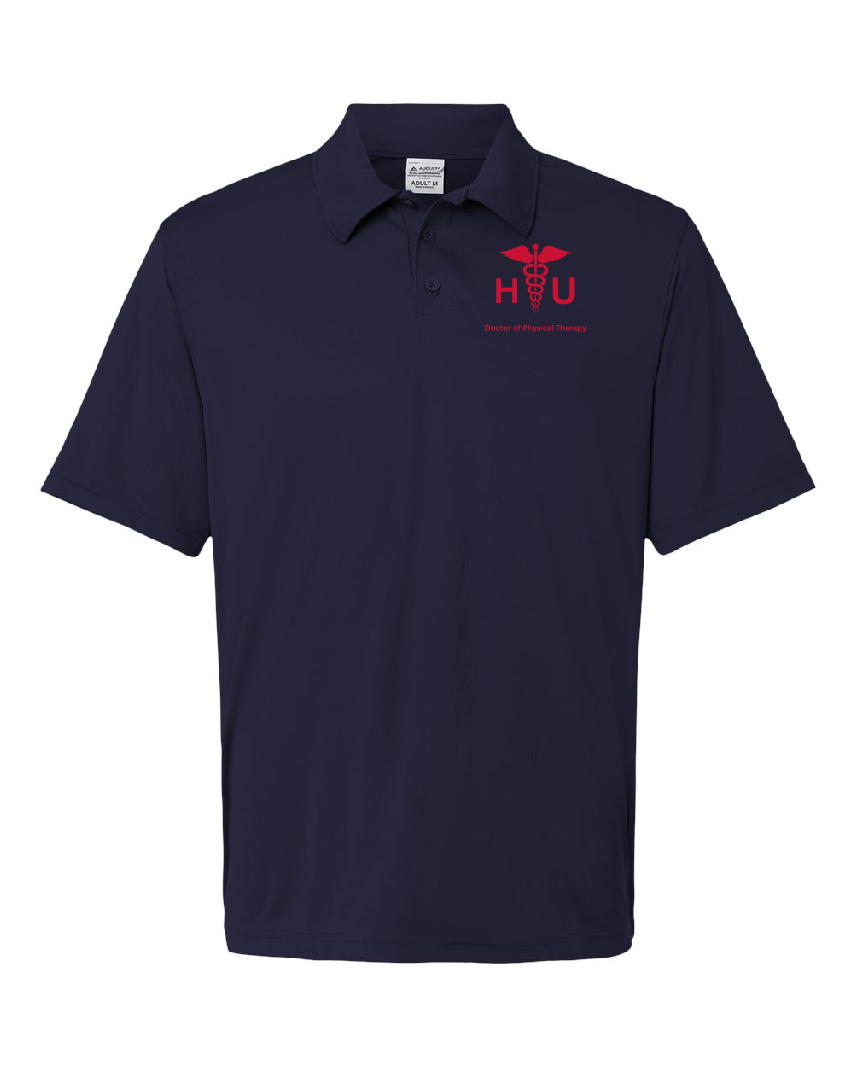 Howard University PT Navy Polo