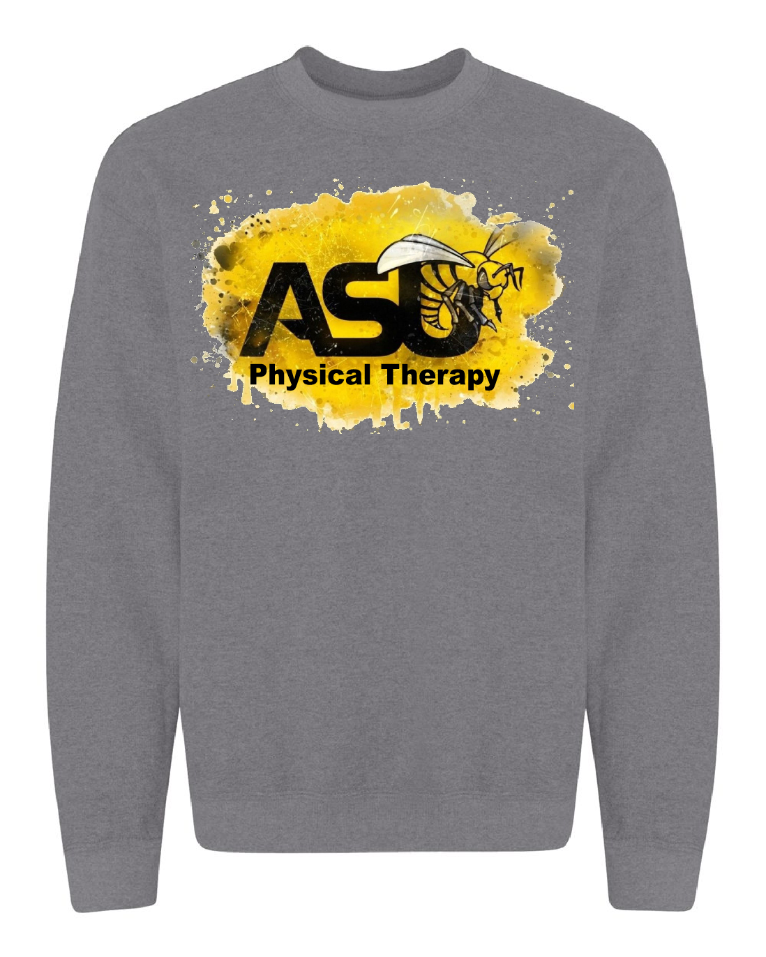 ASU  "Splatter" PT Crewneck