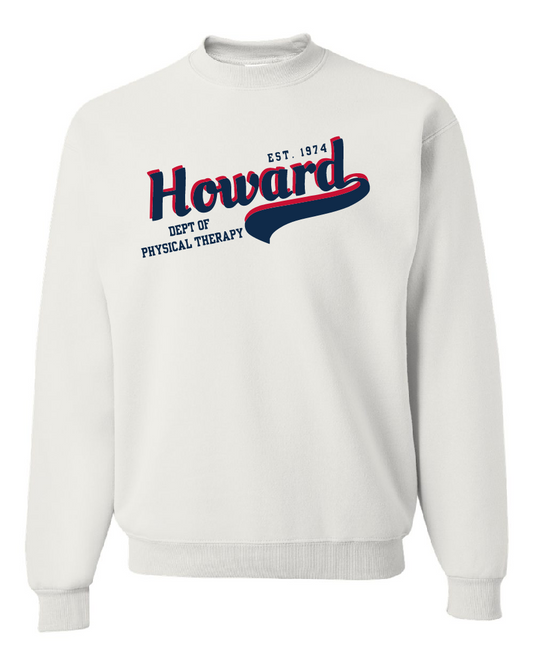 Howard University Double up Crewneck Sweatshirt