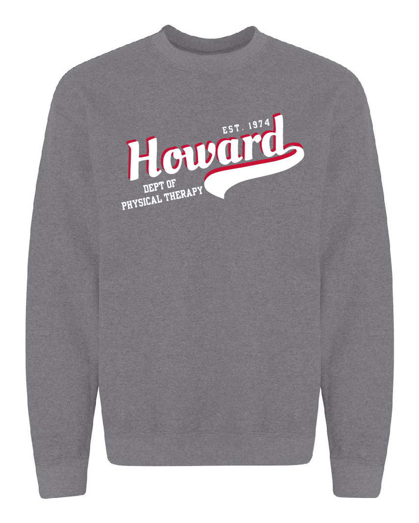 Howard University Double up Crewneck Sweatshirt