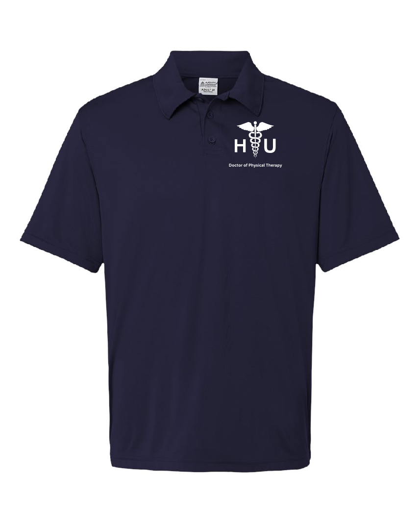 Howard University PT  Navy Polo